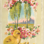 vintage easter postcard