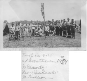 Troop 100 & Troop 118 Camp Scouthaven, 1944