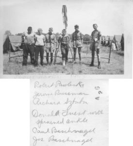 Troop 118 Camp Scouthaven 1943