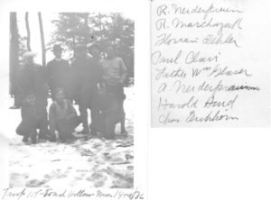 Troop 118 Toad Hollow, March 14 & 15, 1936