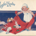 vintage easter postcard