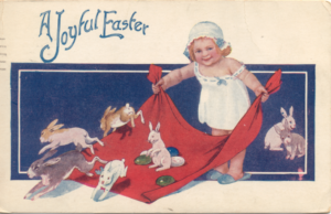 vintage easter postcard