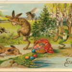 vintage easter postcard