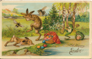 vintage easter postcard