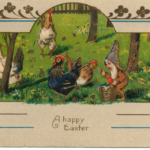 vintage easter postcard