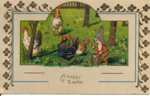 vintage easter postcard