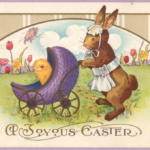 vintage easter postcard