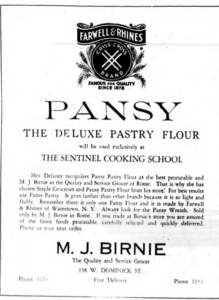 Pansy Pastry flour