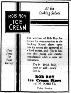 Rob Roy Ice Cream