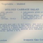 Molded Cabbage Salad