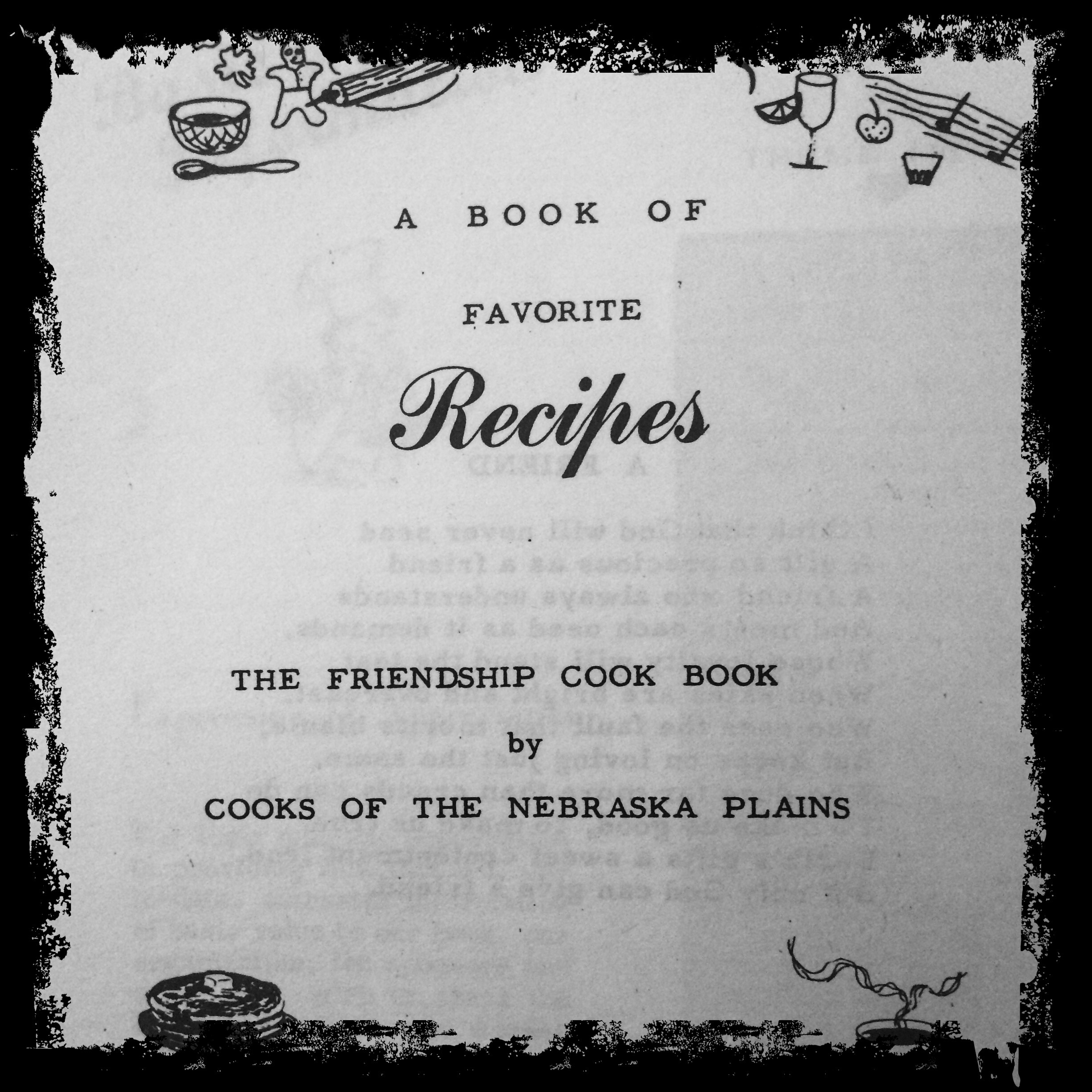 The Friendship Cookbook