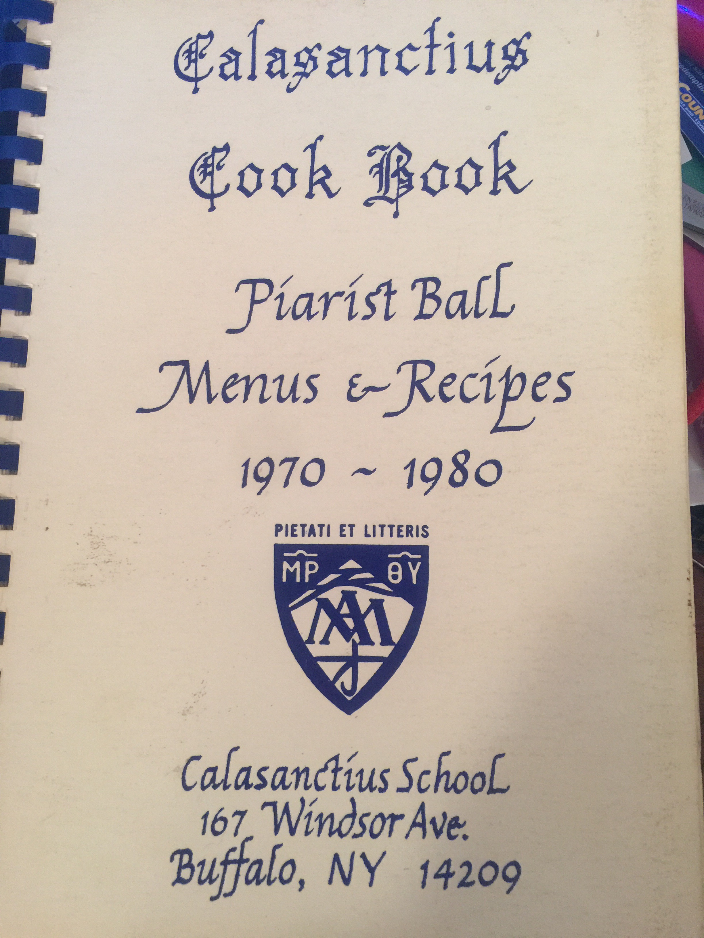 Calasanctiius Cookbook