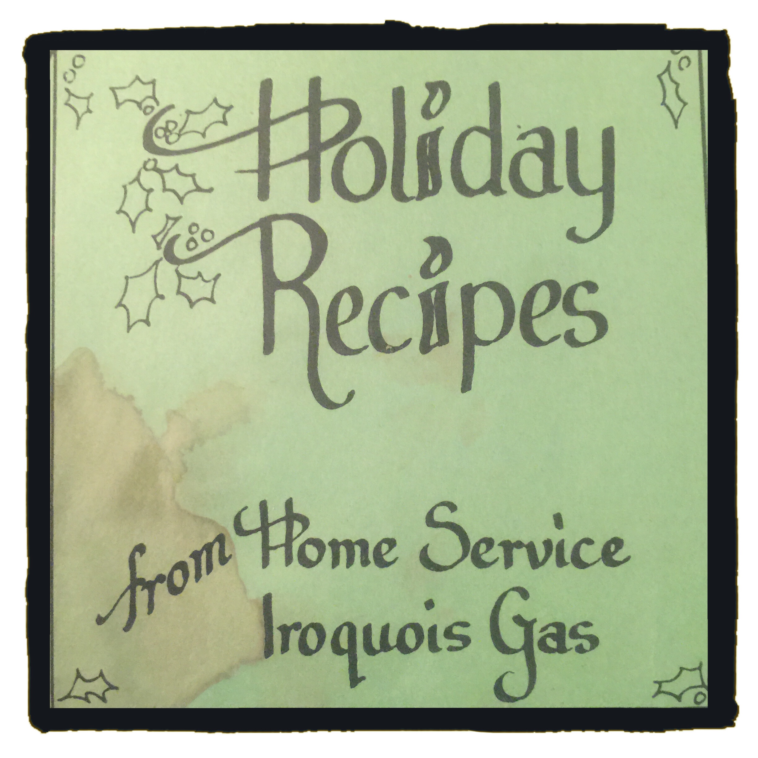 Holiday Recipes from Home Service Iroquois Gas