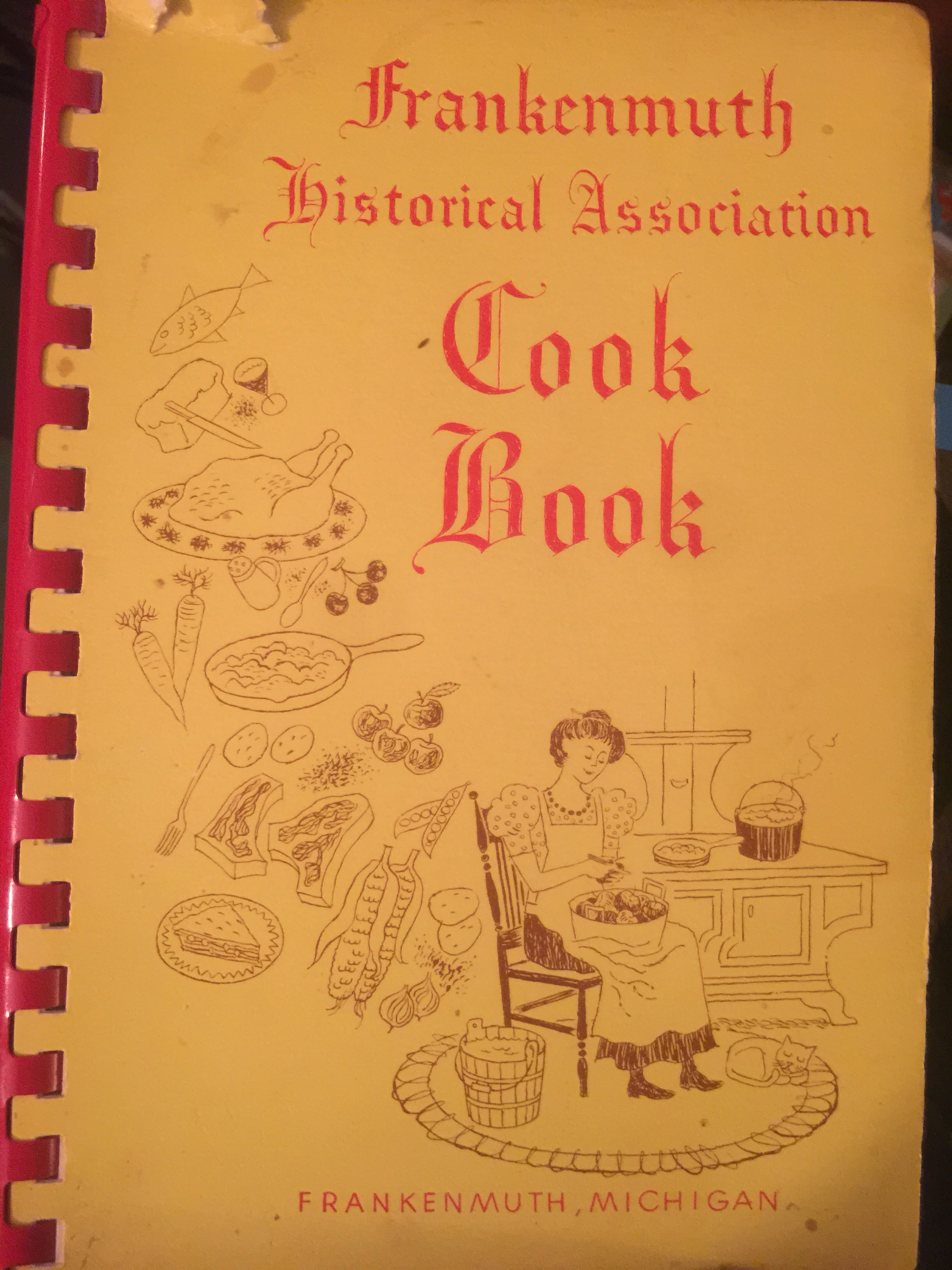 frankenmuth historical association cookbook