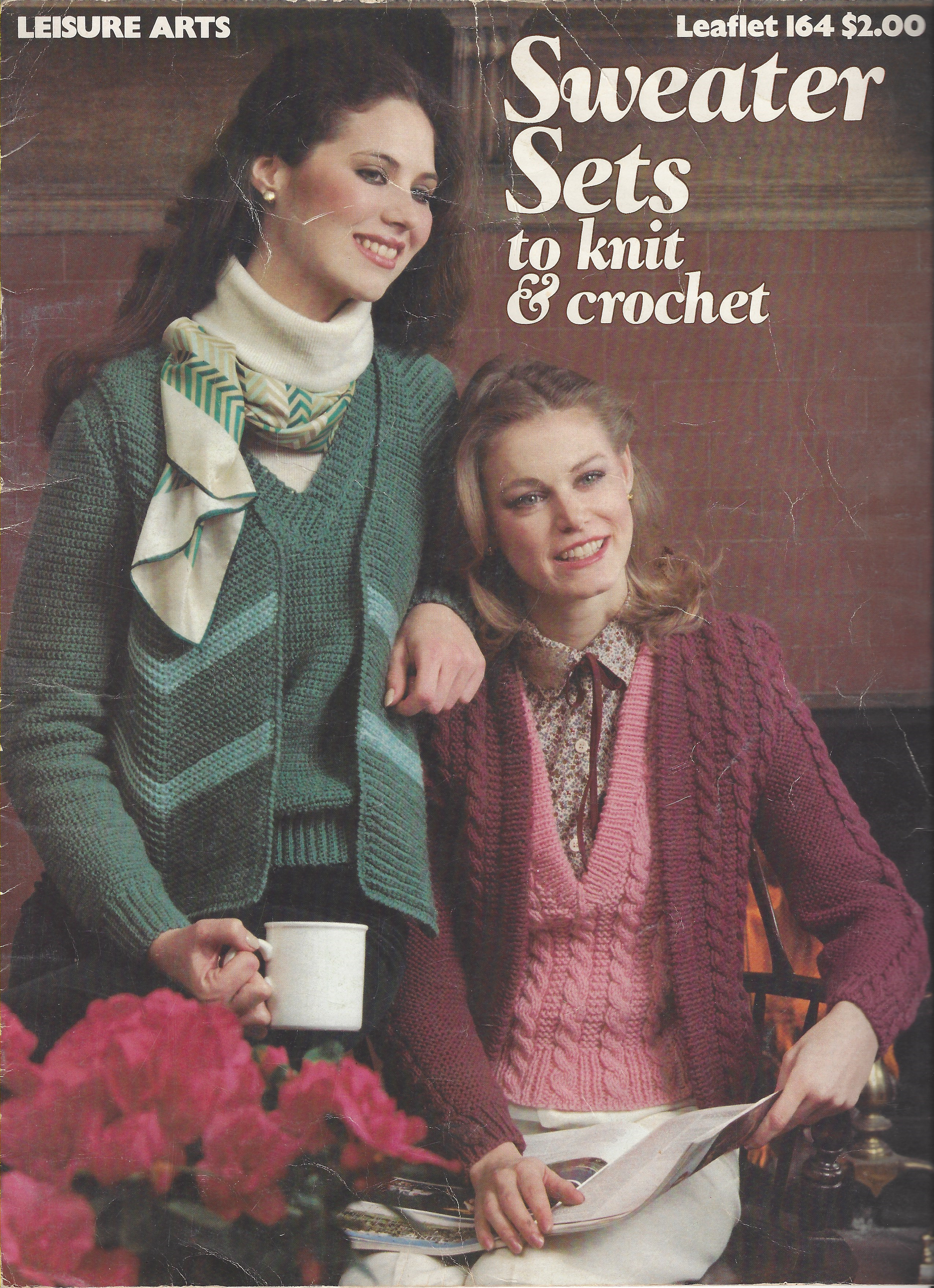 Leisure Arts #164 Sweater Sets to Knit and Crochet