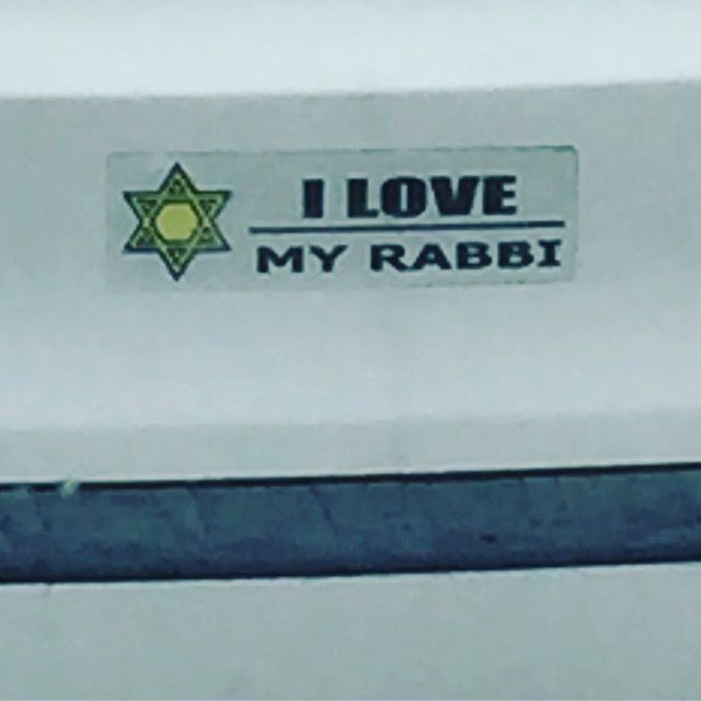 I love my rabbi