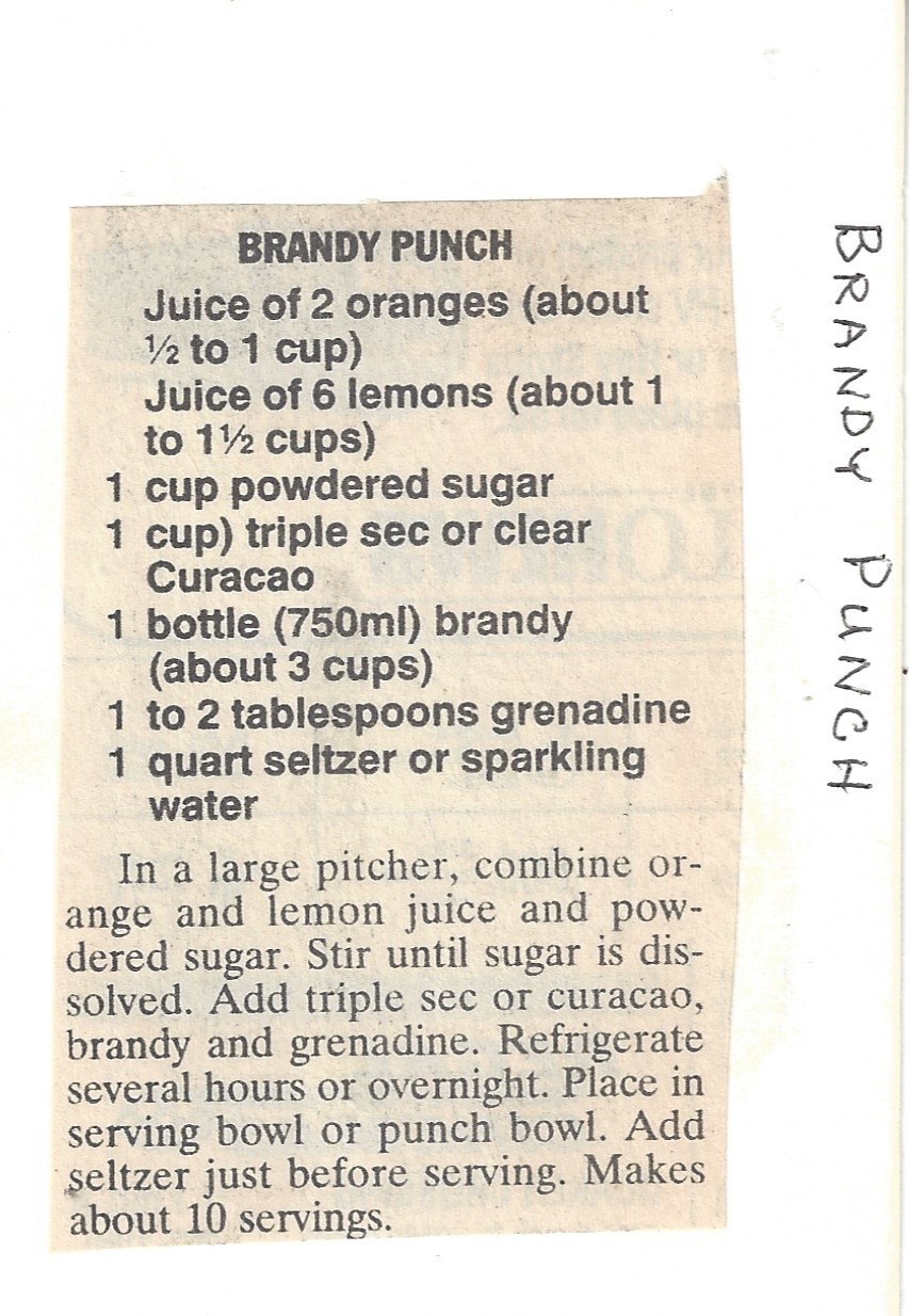 Brandy Punch