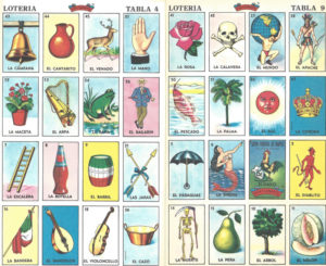 Loteria Mexican Bingo Cards