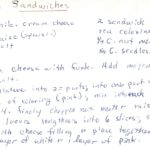 Ribbon sandwiches