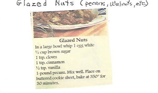 glazed nuts