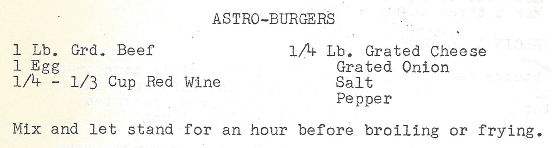 ASTROBURGER