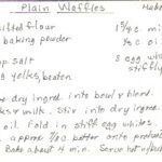 Plain Waffles