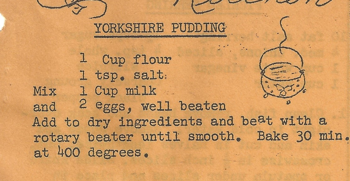 YORKSHIRE PUDDING