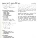 sweet and sour chicken