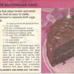 Chocolate Mayonnaise Cake