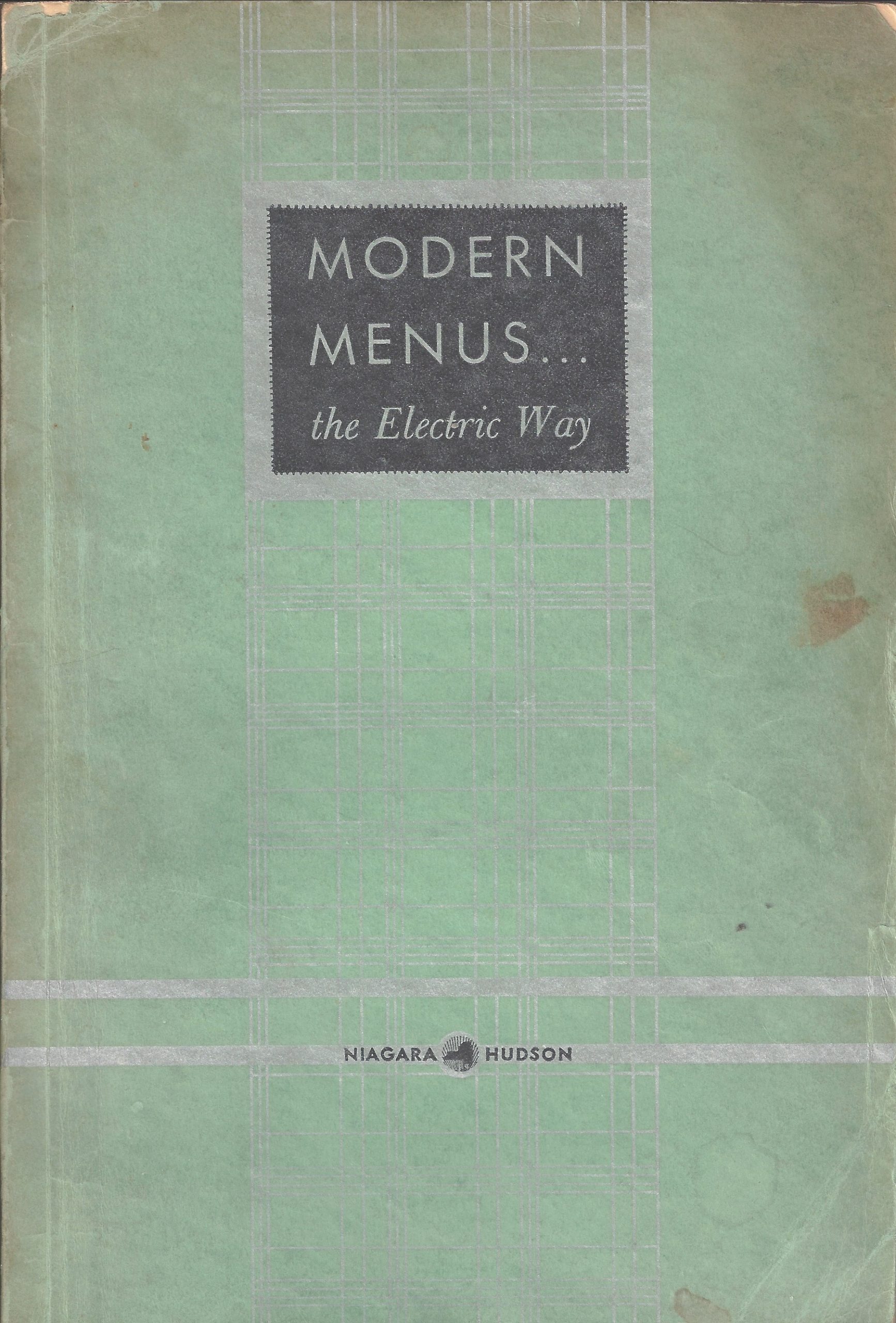 modern menus