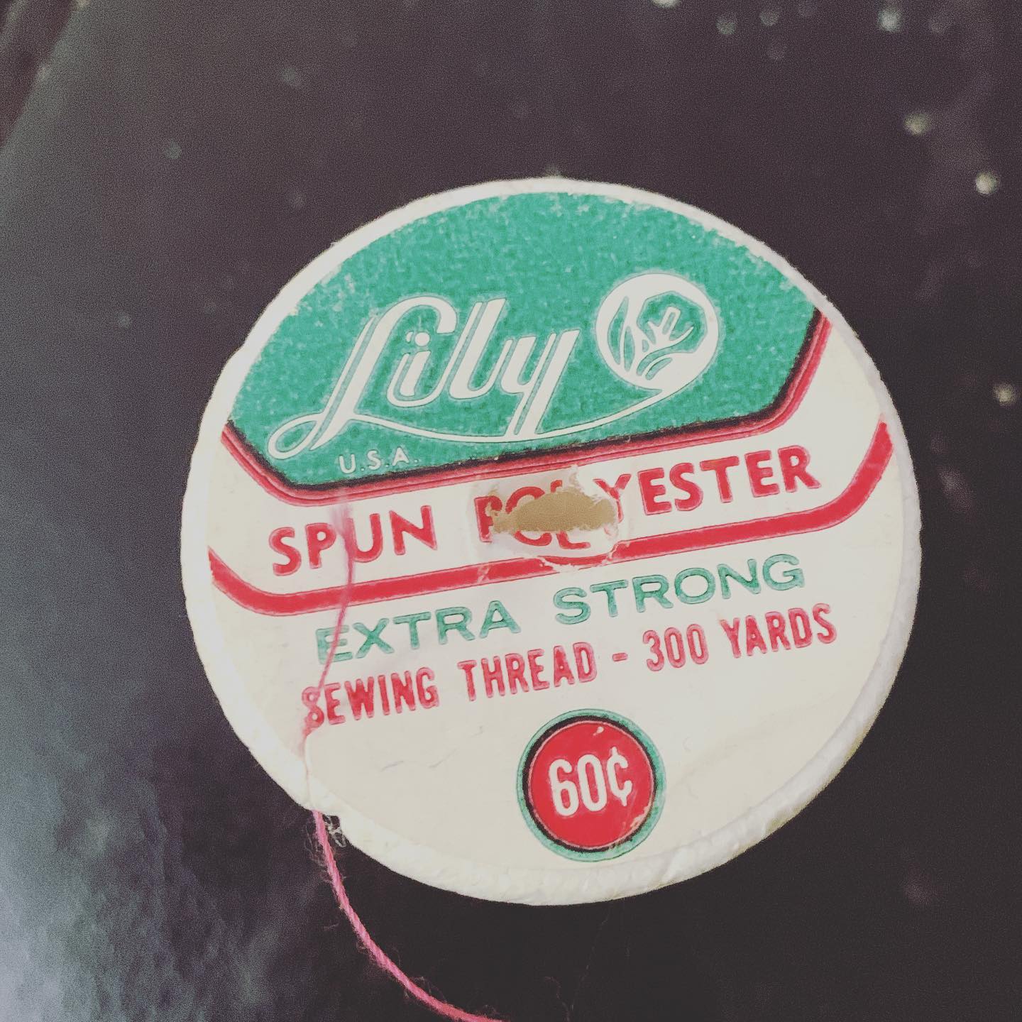 Lily spun polyester thread