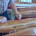 Man playing a dulcimer