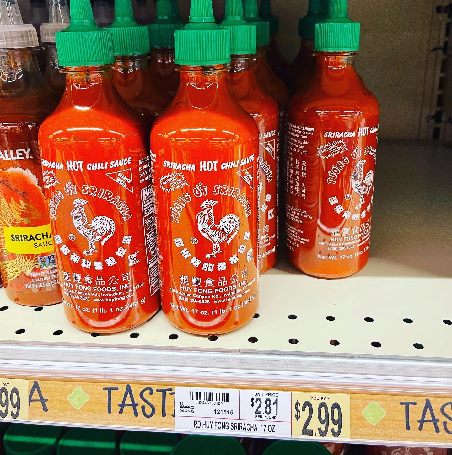 #siracha exists again!